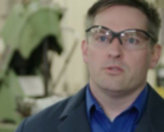 man discussing The benefits of switching to certified clean oil   